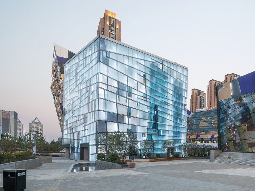 Monumentos arquitectónicos sostenibles: Pixel Building