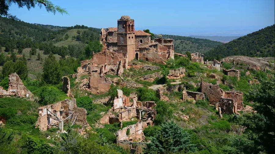 pueblos abandonados de España