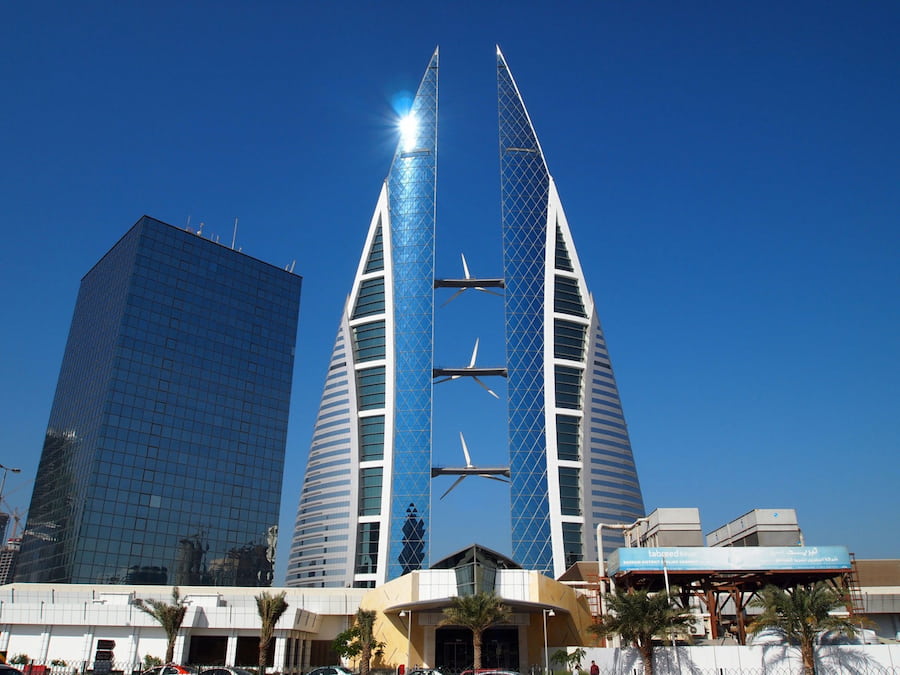 Edificios sostenibles: Bahrain World Trade Center