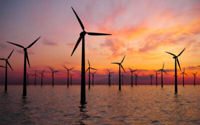 Turbinas eólicas marinas, generar energía verde en alta mar